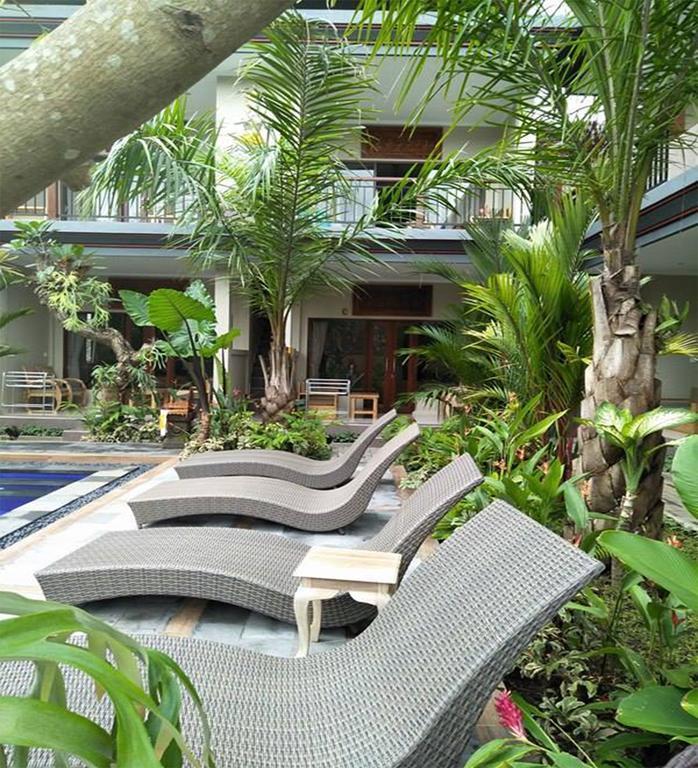 幸运家庭小屋旅馆 乌布 外观 照片