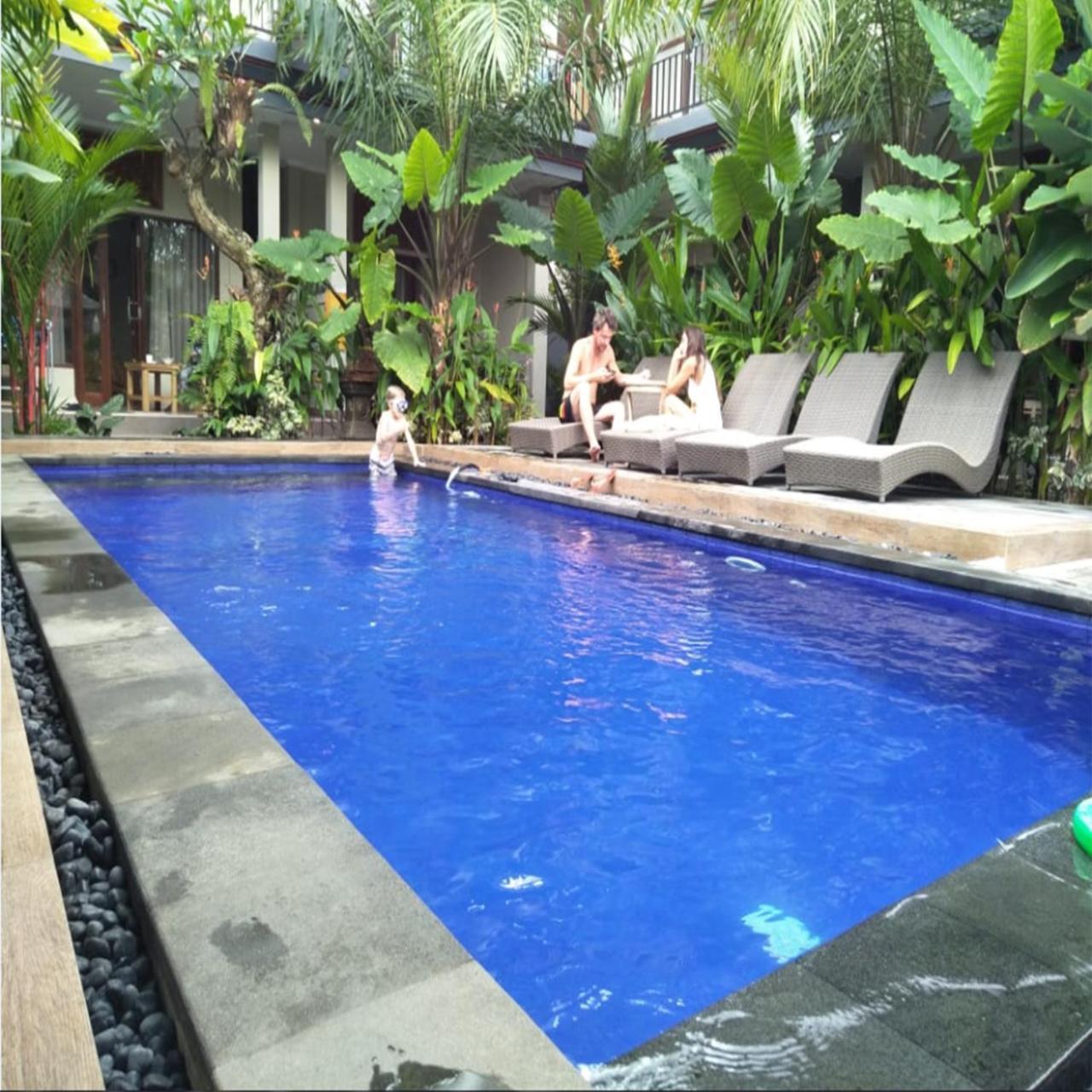 幸运家庭小屋旅馆 乌布 外观 照片